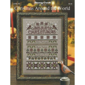 Christmas Around the World Схема для вишивання хрестиком Stoney Creek LFT397