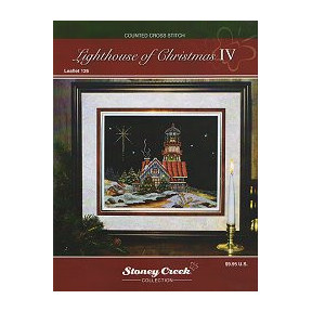 Lighthouse of Christmas IV Схема для вышивки крестом Stoney Creek LFT126