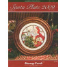 Santa Plate 2009 Схема для вышивки крестом Stoney Creek LFT145