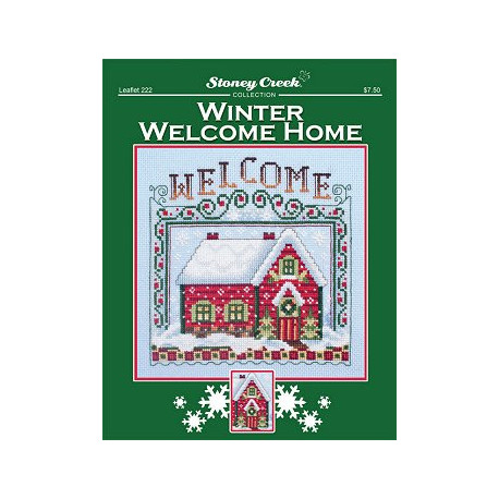 Winter Welcome Home Схема для вишивання хрестиком Stoney Creek LFT222