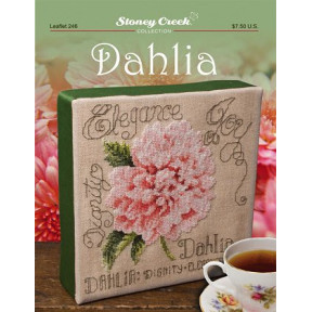 Dahlia Схема для вышивки крестом Stoney Creek LFT246