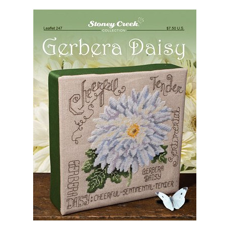 Gerbera Daisy Схема для вишивання хрестиком Stoney Creek LFT247