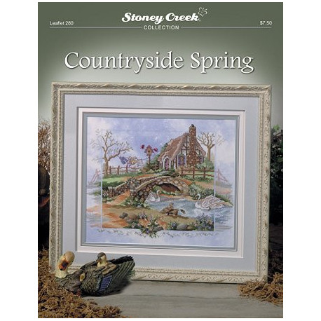 Countryside Spring Схема для вишивання хрестиком Stoney Creek LFT280