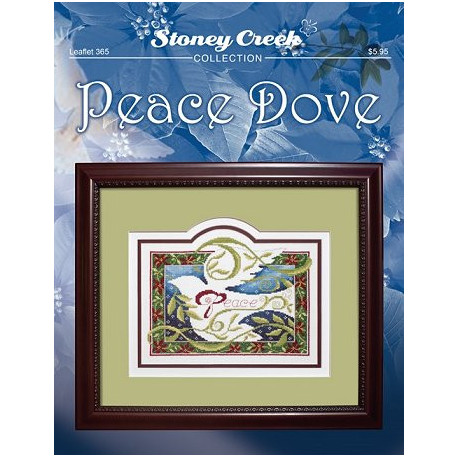 Peace Dove Схема для вышивки крестом Stoney Creek LFT365