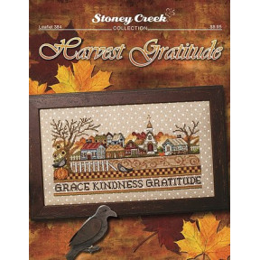 Harvest Gratitude Схема для вишивання хрестиком Stoney Creek LFT384