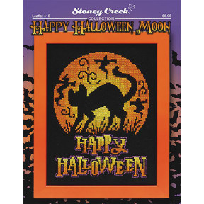 Happy Halloween Moon Схема для вишивання хрестиком Stoney Creek LFT415