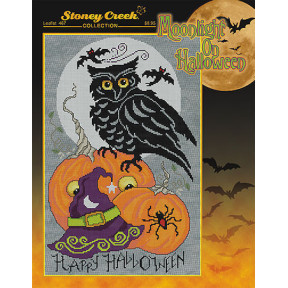 Moonlight On Halloween Схема для вишивання хрестиком Stoney Creek LFT467