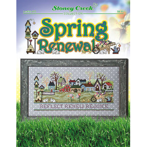 Spring Renewal Схема для вышивки крестом Stoney Creek LFT470