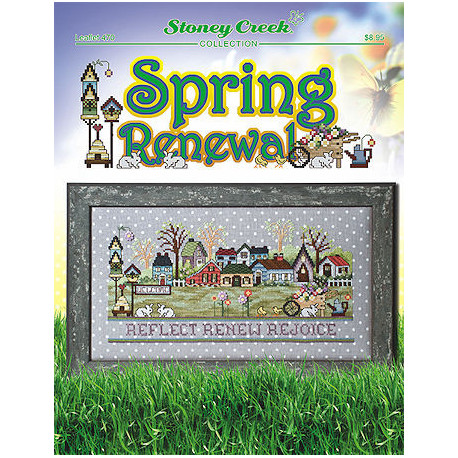 Spring Renewal Схема для вышивки крестом Stoney Creek LFT470