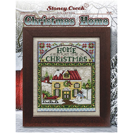 Christmas Home Схема для вышивки крестом Stoney Creek LFT477