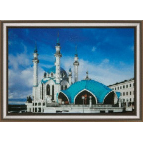 Набор для изготовления картины со стразами Чарівна Мить КС-145 Мечеть Кул Шариф