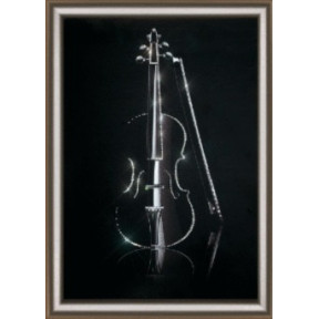 Набор для изготовления картины со стразами Чарівна Мить КС-137 Волшебная скрипка