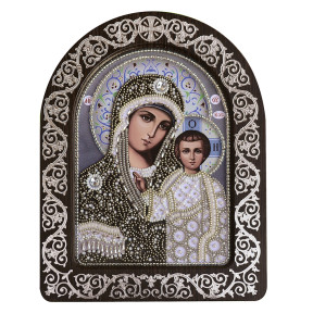 Венчальная пара Богородица Казанская Набор для вышивания бисером иконы Нова Слобода СН5035