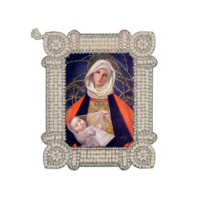 Мадонна с младенцем Набор для вышивки бисером Нова Слобода РВ4457