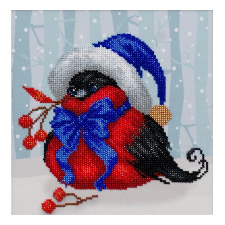 Праздничная птичка Набор для вышивания бисером ВДВ ТН-0935 фото