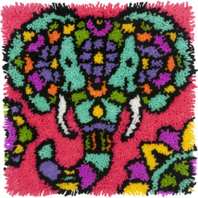 Красочный слон Набор для ковровой техники Dimensions 72-74998