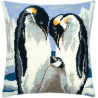 Набір для вишивки подушки Чарівниця V-14 Люблячі пінгвіни фото