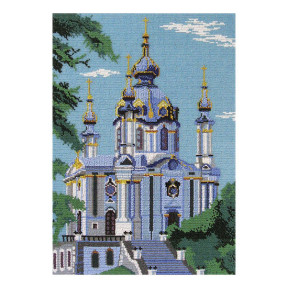 Андреевская церковь Схема для вышивания бисером VDV Т-0291