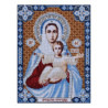 Пресвятая Богородица Схема для вышивания бисером иконы ВДВ