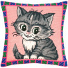 Набор для вышивки подушки Чарівниця V-36 Котёнок фото