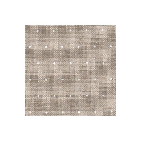 Тканина рівномірна Cashel Mini Dots 28ct 50х35 см Zweigart 3281/1399-5035