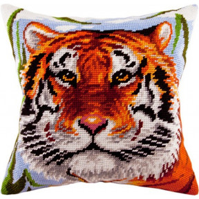 Набор для вышивки подушки Чарівниця V-75 Тигр