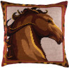 Набір для вишивки подушки Чарівниця V-113 Кінь фото