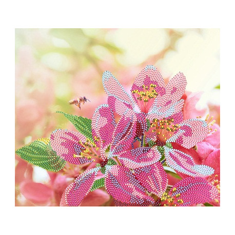 Весняний цвіт Схема для вишивки бісером Alisena B-1067a фото
