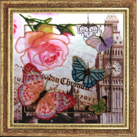 Набор для вышивания бисером Butterfly 109 Привет из Лондона фото