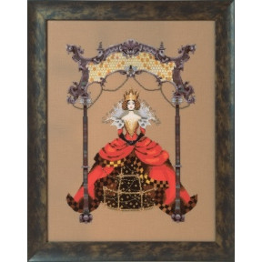 Королева пчел Схема для вышивания крестом Mirabilia Designs MD171