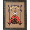 Королева пчел Схема для вышивания крестом Mirabilia Designs