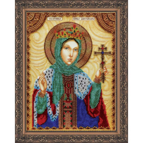 Святая Александра Набор для вышивки бисером иконы Абрис Арт AA-034