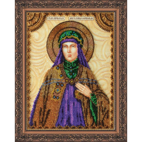 Святая Ангелина Набор для вышивки бисером иконы Абрис Арт AA-078