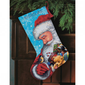Набір для вишивки Dimensions 71-09145 Santa and Toys Stocking