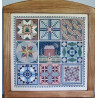 Схема для вышивки крестиком Country Patchwork Blocks Linda