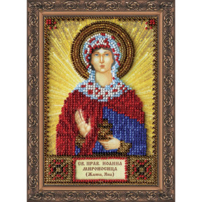 Святая Иоанна (Жанна, Яна) Набор для вышивки бисером иконы Абрис Арт AAM-088