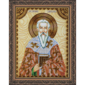 Святой Григорий Набор для вышивки бисером иконы Абрис Арт AA-081