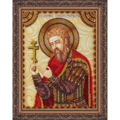Святой Феодор (Федор) Набор для вышивки бисером иконы Абрис Арт