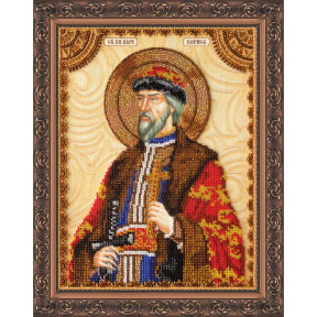 Святой Борис Набор для вышивки бисером иконы Абрис Арт AA-061