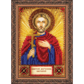 Святой Евгений Набор для вышивки бисером иконы Абрис Арт AAM-049