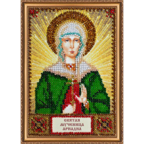 Святой Ариадна (Орися) Набор для вышивки бисером иконы Абрис Арт AAM-128