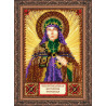 Святая Ангелина Набор для вышивки бисером иконы Абрис Арт
