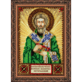 Святой Валентин Набор для вышивки бисером иконы Абрис Арт AAM-073