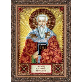 Святой Григорий Набор для вышивки бисером иконы Абрис Арт AAM-081
