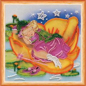 Спящая фея Набор для вышивки бисером Абрис Арт AM-075