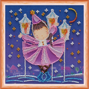 Звездный танец Набор для вышивки бисером Абрис Арт AM-07