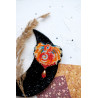 Дракон Набор для вышивки бисером украшения на натуральном художественном холсте Абрис Арт AD-005
