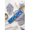 Перистое касание Набор для вышивки бисером украшение-браслет на натуральном художественном холсте Абрис Арт ADB-001