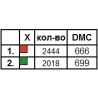 Скатертина для вишивання бісером ТМ КОЛЬОРОВА СК 5-002