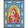 Икона Богородицы. Почаевская Схема для вышивки бисером иконы